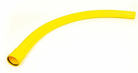 Kaapelinsuojaputken kaari Pipelife OPTO 140x90 B PVC keltainen
