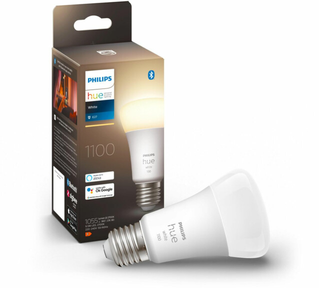 LED-älylamppu Philips Hue W 9,5W A60 E27