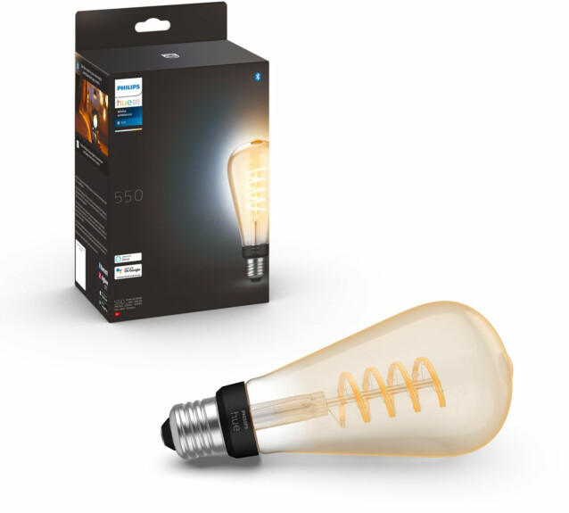 LED-älylamppu Philips Hue WA 7W filamentti ST72 E27
