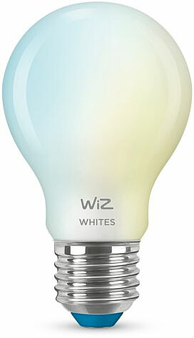LED-älylamppu WiZ A60 Tunable White Wi-Fi 60W E27 6kpl huurrettu lasi