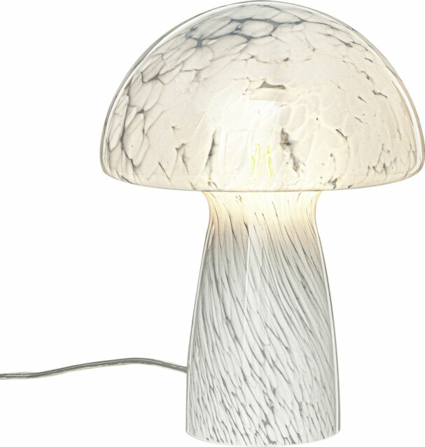 Pöytävalaisin Aneta Lighting Mushi 28cm, valkoinen