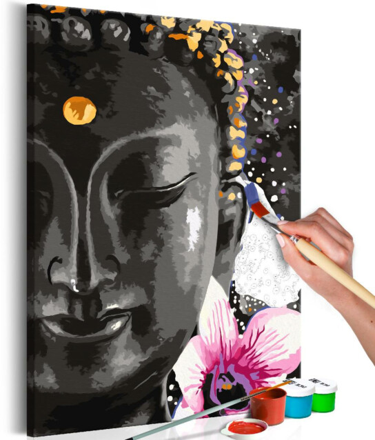 DIY-taulu Artgeist Buddha and Flower 60x40cm