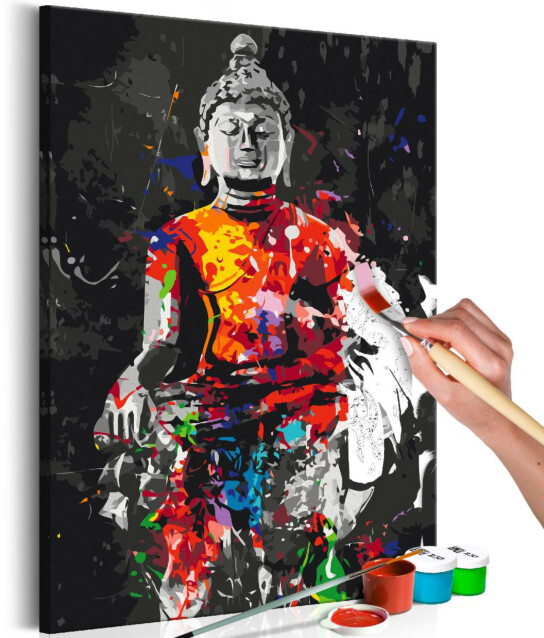 DIY-taulu Artgeist Buddha in Colours 60x40cm