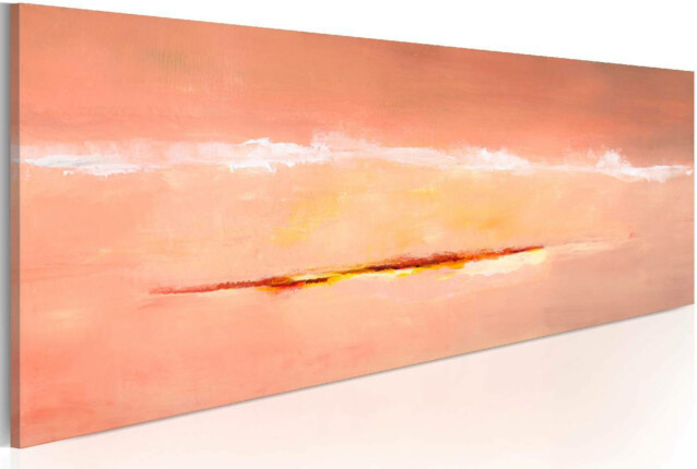 Taulu Artgeist Tiivistelmä - Daybreak käsinmaalattu 40x100cm