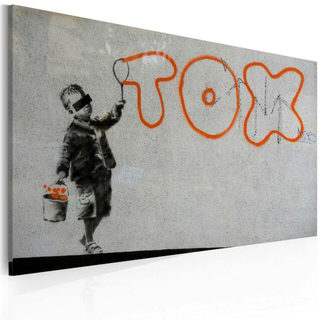 Taulu Artgeist Wallpaper graffiti - Banksy, 40x60cm