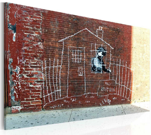 Taulu Artgeist Grounded - Banksy, 40x60cm