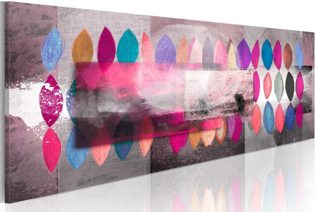 Taulu Artgeist Color trends käsinmaalattu 40x120cm