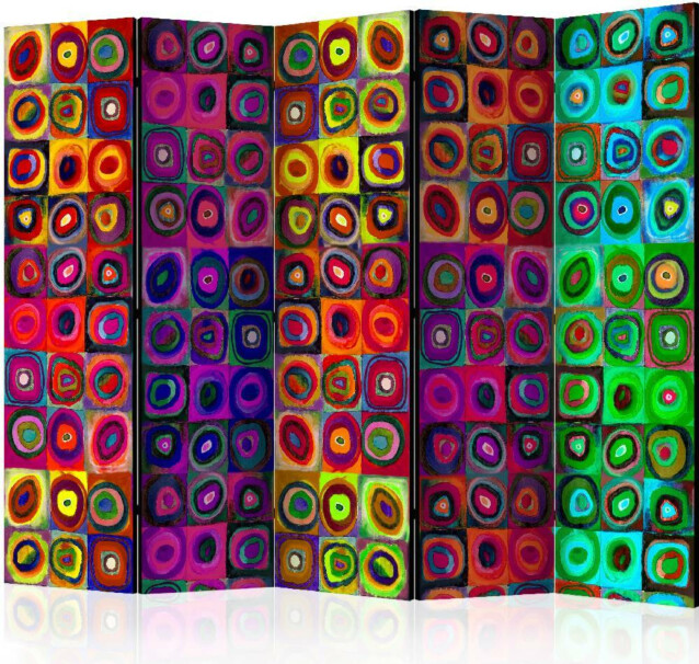Sermi Artgeist Colorful Abstract Art II 225x172cm