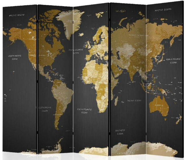 Sermi Artgeist World map, 225x172cm