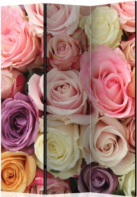 Sermi Artgeist Pastel roses 135x172cm