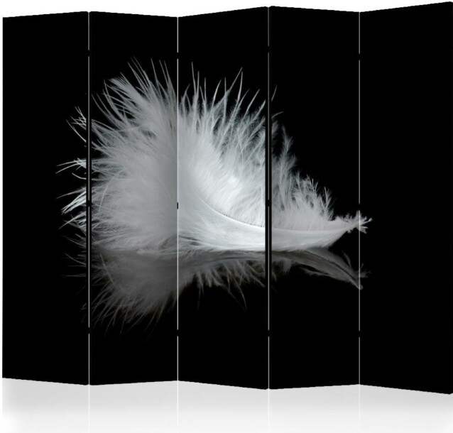 Sermi Artgeist White feather 225x172cm