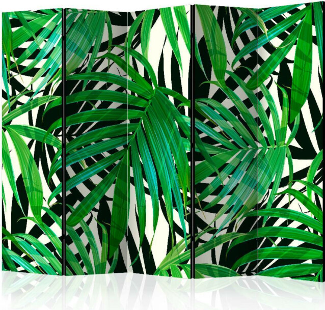 Sermi Artgeist Tropical Leaves II 225x172cm