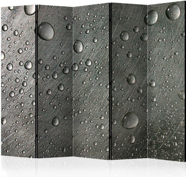 Sermi Artgeist Steel surface with water drops II 225x172cm