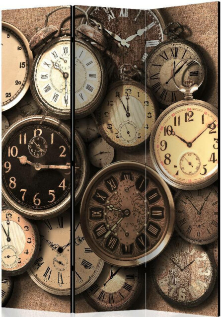 Sermi Artgeist Old Clocks 135x172cm