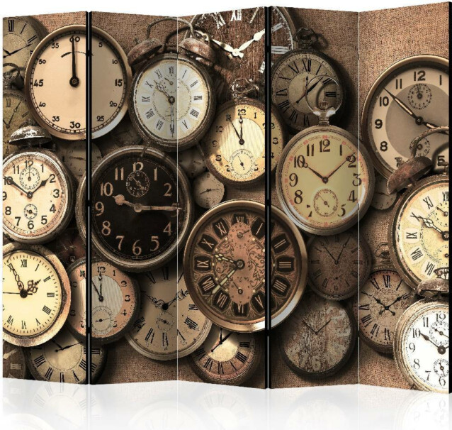 Sermi Artgeist Old Clocks II 225x172cm