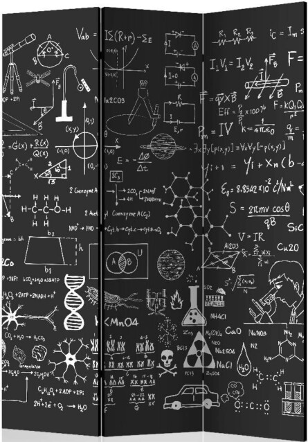 Sermi Artgeist Science on Chalkboard 135x172cm