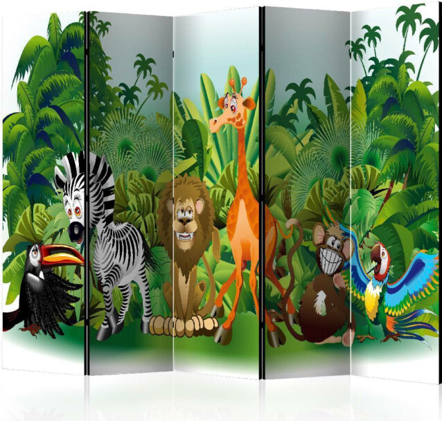 Sermi Artgeist Jungle Animals II 225x172cm