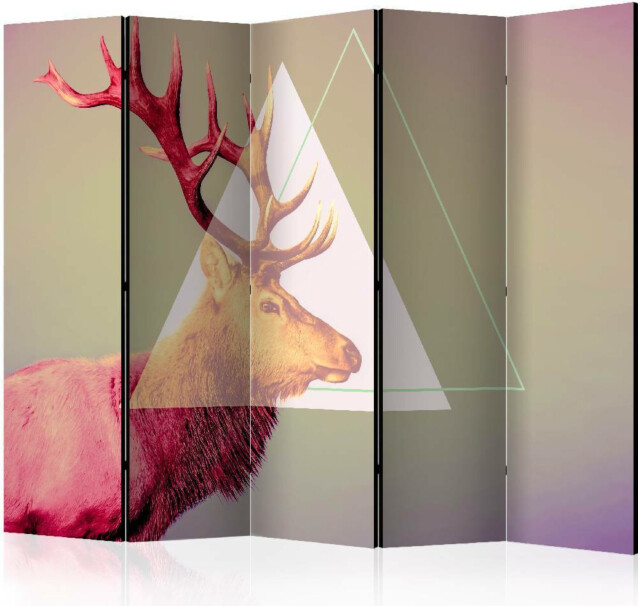 Sermi Artgeist Deer - graphic pattern II 225x172cm