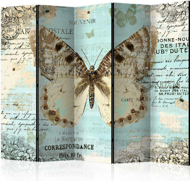 Sermi Artgeist Postcard with butterfly II 225x172cm