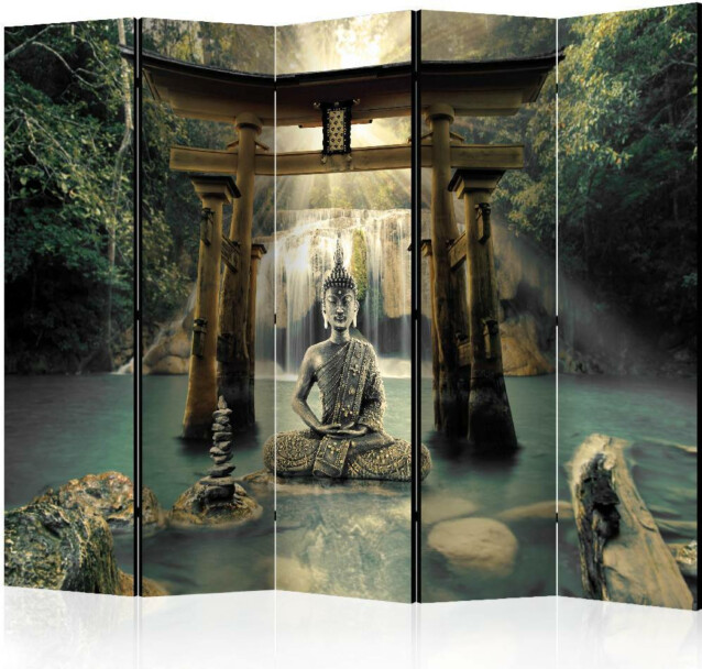 Sermi Artgeist Buddha Smile II 225x172cm