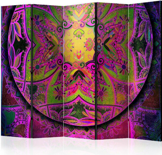 Sermi Artgeist Mandala: Pink Expression II 225x172cm