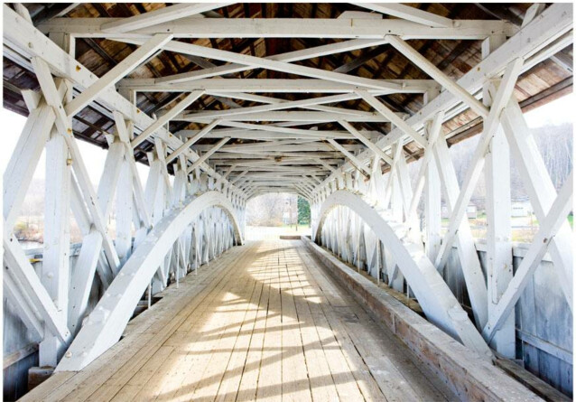 Kuvatapetti Artgeist Old Bridge eri kokoja