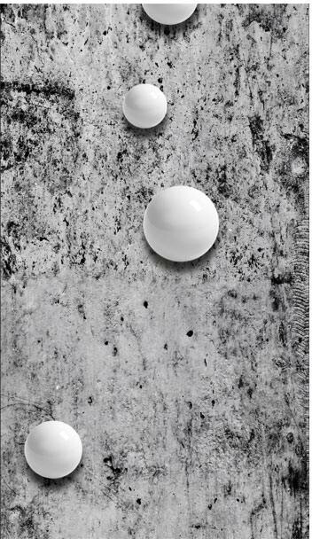 Tapetti Artgeist Pearls on Concrete 50x1000cm