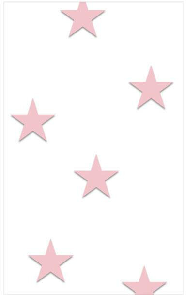 Tapetti Artgeist Pink Stars 50x1000cm