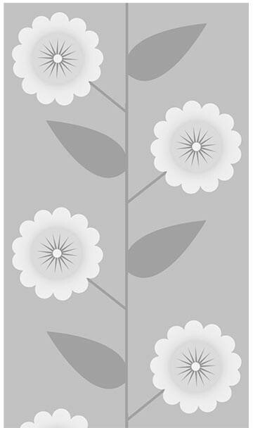 Tapetti Artgeist  Floral Pattern 50x1000cm