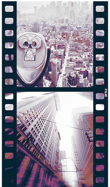 Tapetti Artgeist NY - Urban Collage 50x1000cm