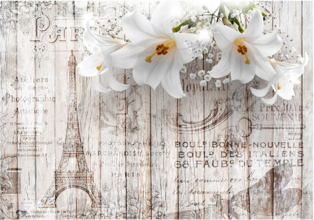 Sisustustarra Artgeist Parisian Lilies eri kokoja