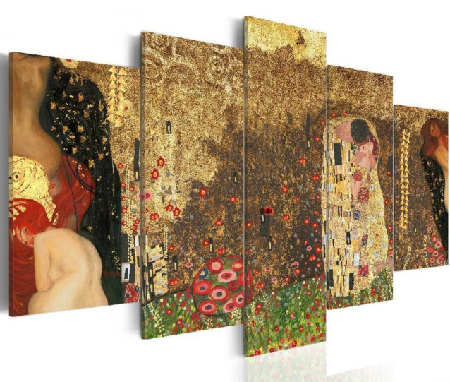 Taulu Artgeist Klimt's muses, eri kokoja