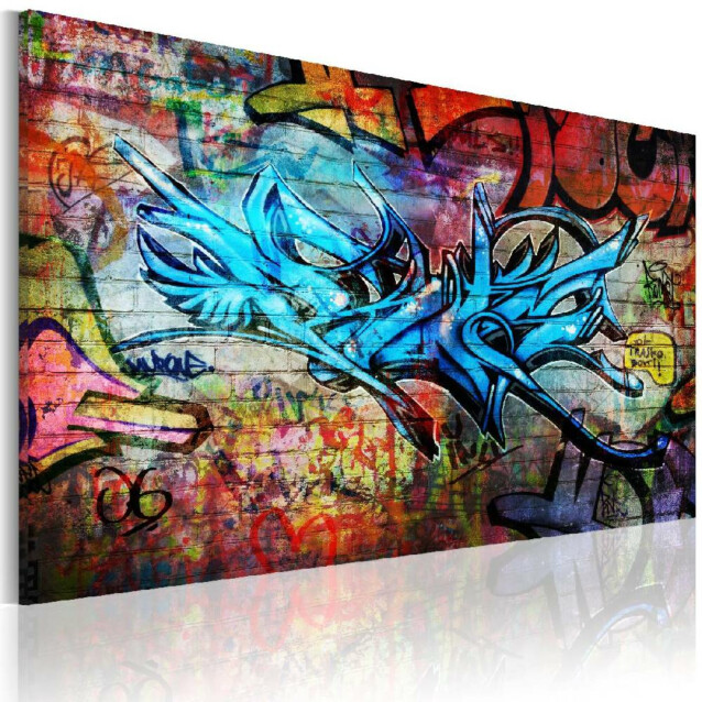 Taulu Artgeist Anonymous graffiti, eri kokoja