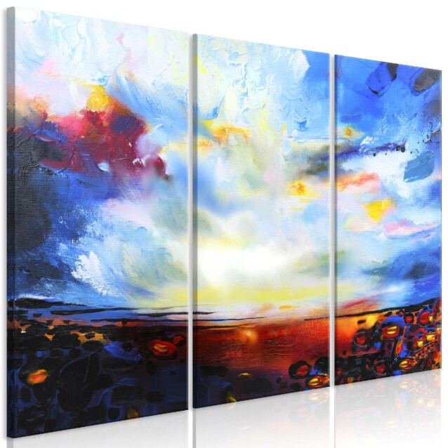 Taulu Artgeist Colourful Sky, 3-osainen, eri kokoja