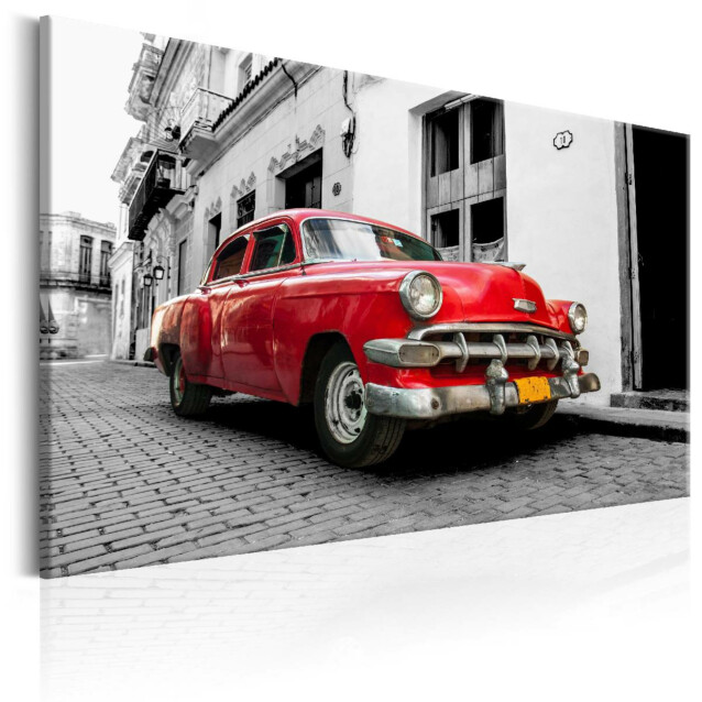 Taulu Artgeist Cuban Classic Car Red, eri kokoja