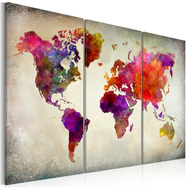 Taulu Artgeist World - Mosaic of Colours, eri kokoja