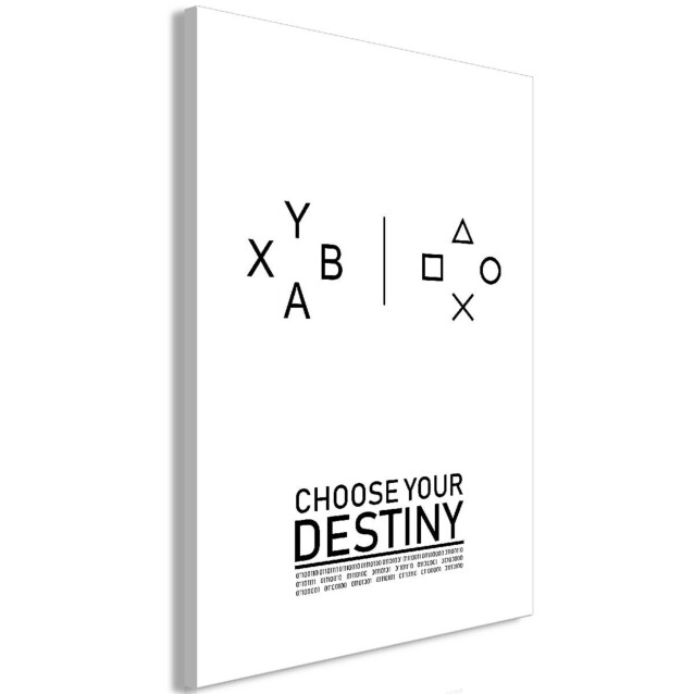 Taulu Artgeist Choose Your Destiny, 1-osainen, pystysuuntainen, eri kokoja