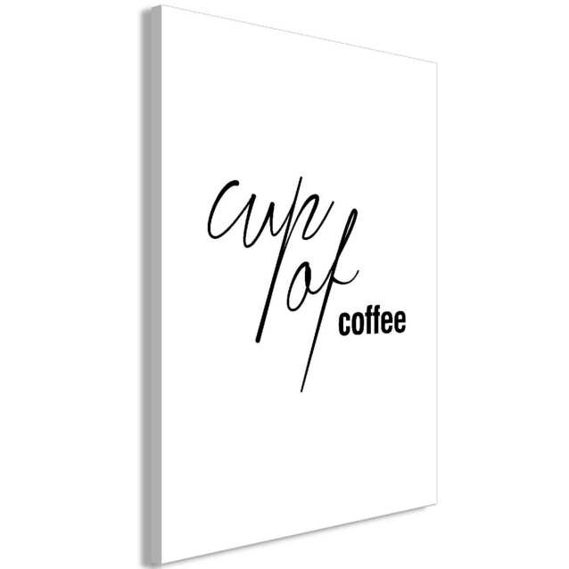 Taulu Artgeist Cup of Coffee, 1-osainen, pystysuuntainen, eri kokoja