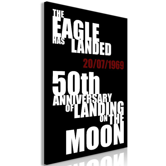 Taulu Artgeist Moon Landing, 1-osainen, pystysuuntainen, eri kokoja