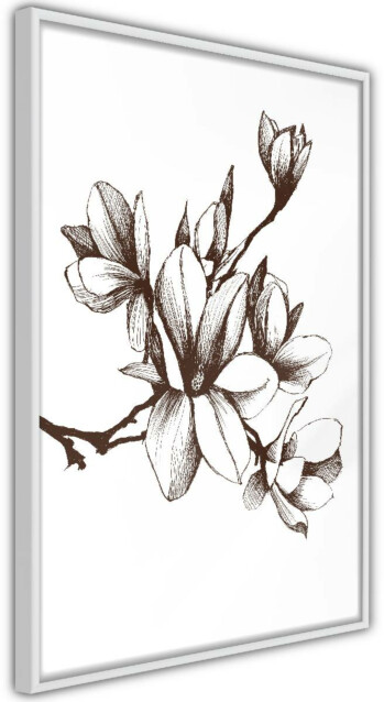 Juliste Artgeist Renaissance Magnolias, kehyskartongilla, kehyksillä, eri kokoja