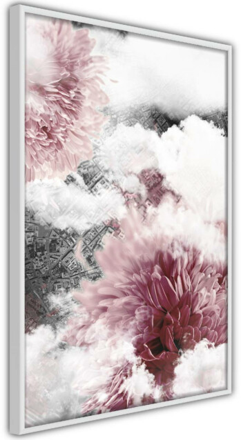 Juliste Artgeist Flowers in the Clouds, kehyskartongilla, kehyksillä, eri kokoja