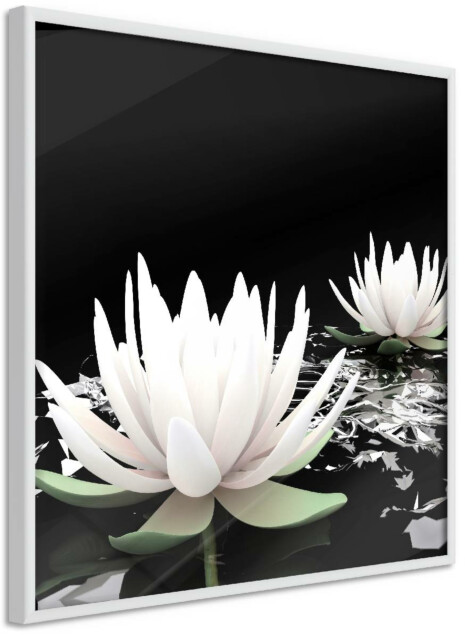 Juliste Artgeist Lotus Flowers kehyksillä eri kokoja