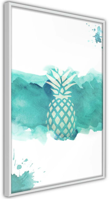 Juliste Artgeist Pineapple in Watercolours kehyksillä eri kokoja