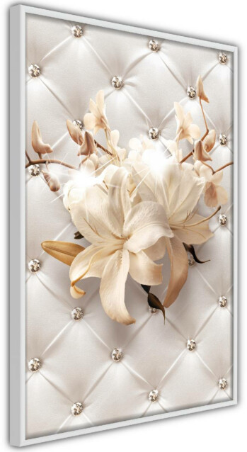 Juliste Artgeist Diamond Lilies kehyksillä eri kokoja