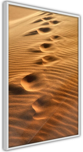 Juliste Artgeist Traces on the Sand, kehyskartongilla, kehyksillä, eri kokoja