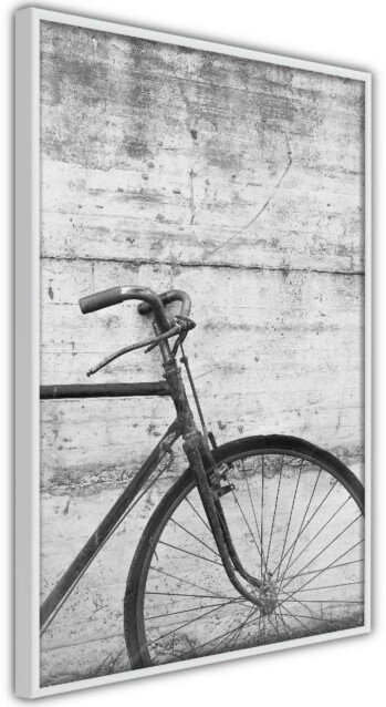 Juliste Artgeist Bicycle And Concrete kehyksillä eri kokoja