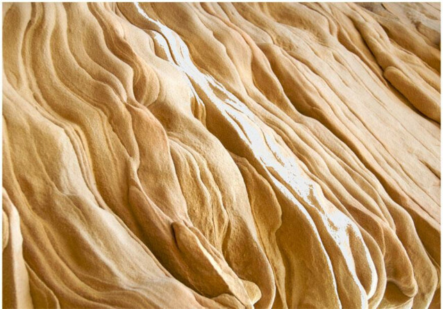 Kuvatapetti Artgeist Wavy sandstone forms eri kokoja