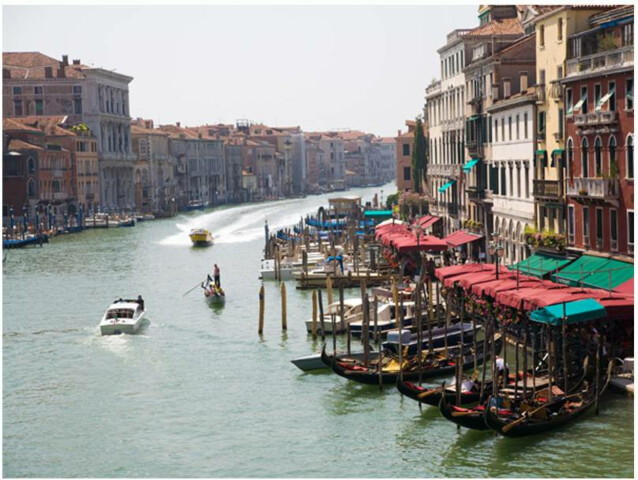 Kuvatapetti Artgeist Grand Canal Venetsia Italia eri kokoja