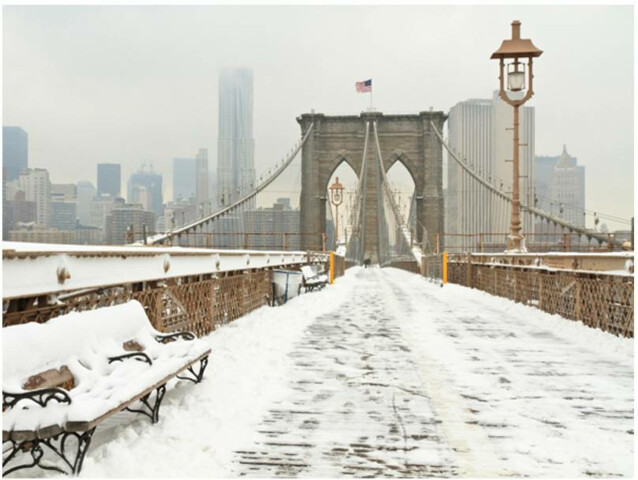 Kuvatapetti Artgeist Lumen peitossa New Yorkissa eri kokoja