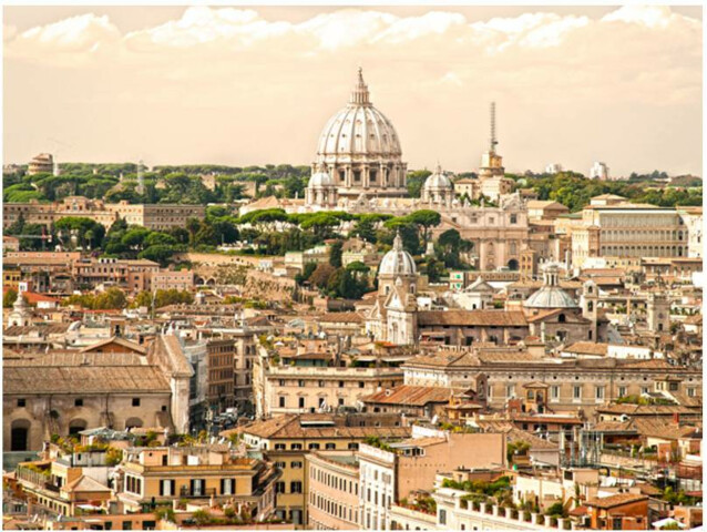 Kuvatapetti Artgeist Rome: panorama eri kokoja